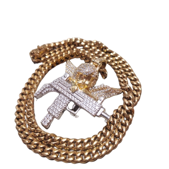 Cherub pendant - Picture 5 of 8